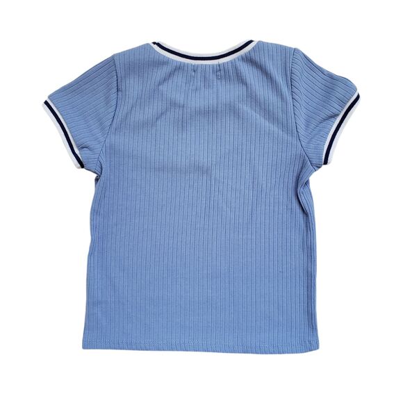 Btween Baby Tee Heart Shirt Skirt Skort Girls 6 Plaid 2 pc Set Academia School - Picture 5 of 7